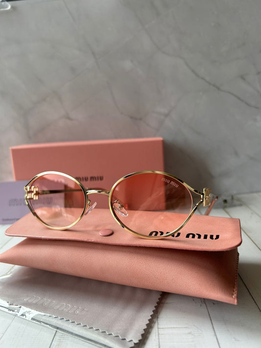Miu Miu Metal Oval - Rosa👩