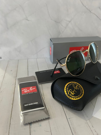 Ray Ban Hexagonal Gold Edition