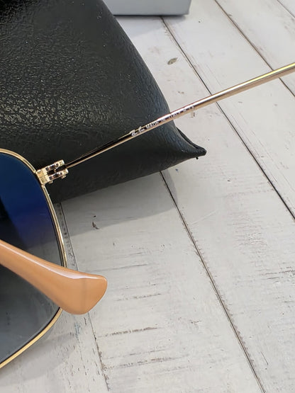 Ray-Ban Aviator Gold Gradient