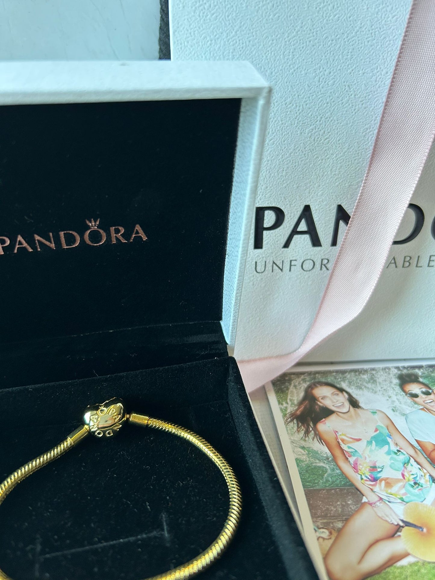 Pulseira pandora Dourada