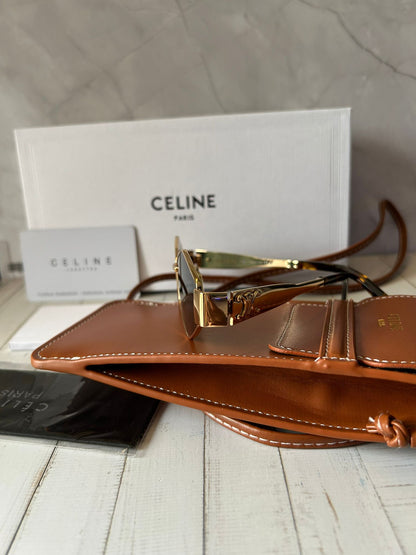 Óculos Celine Lente Castanha Premium
