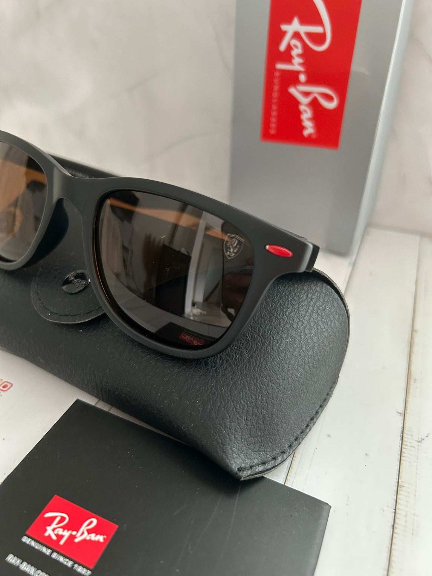Ray-Ban Liteforce Preto C/ Lente Castanha 👩🧔