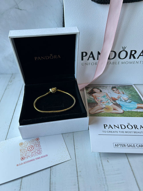 Pulseira pandora Dourada