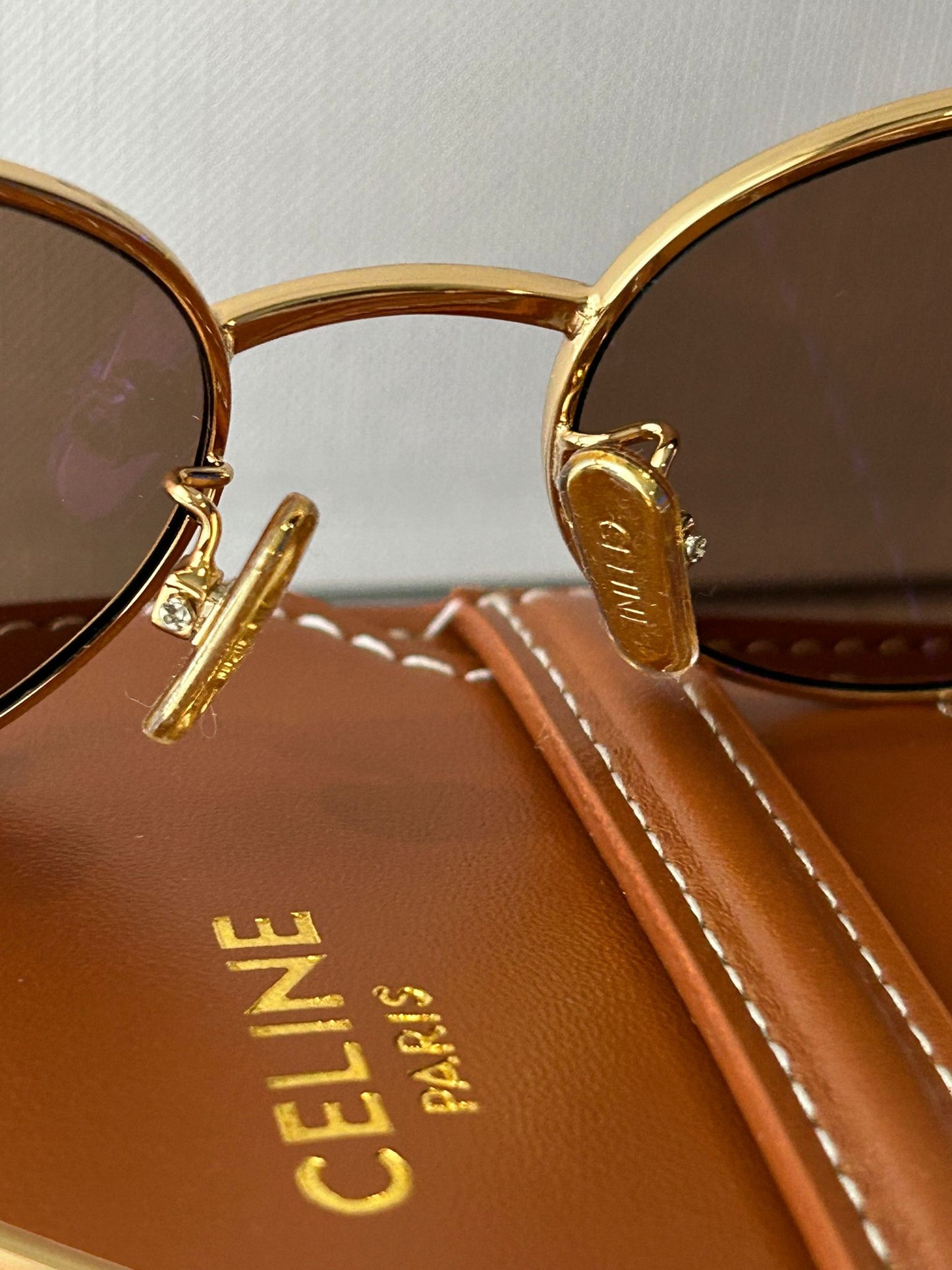 Óculos Celine Lente Castanha Premium