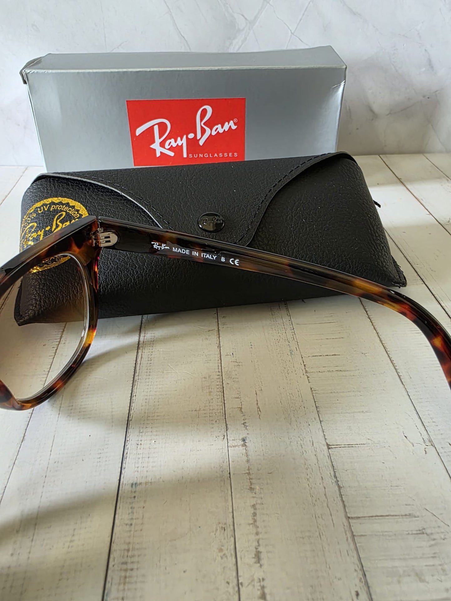 Ray-Ban Meteor Classic – Tartaruga com Lentes B-15